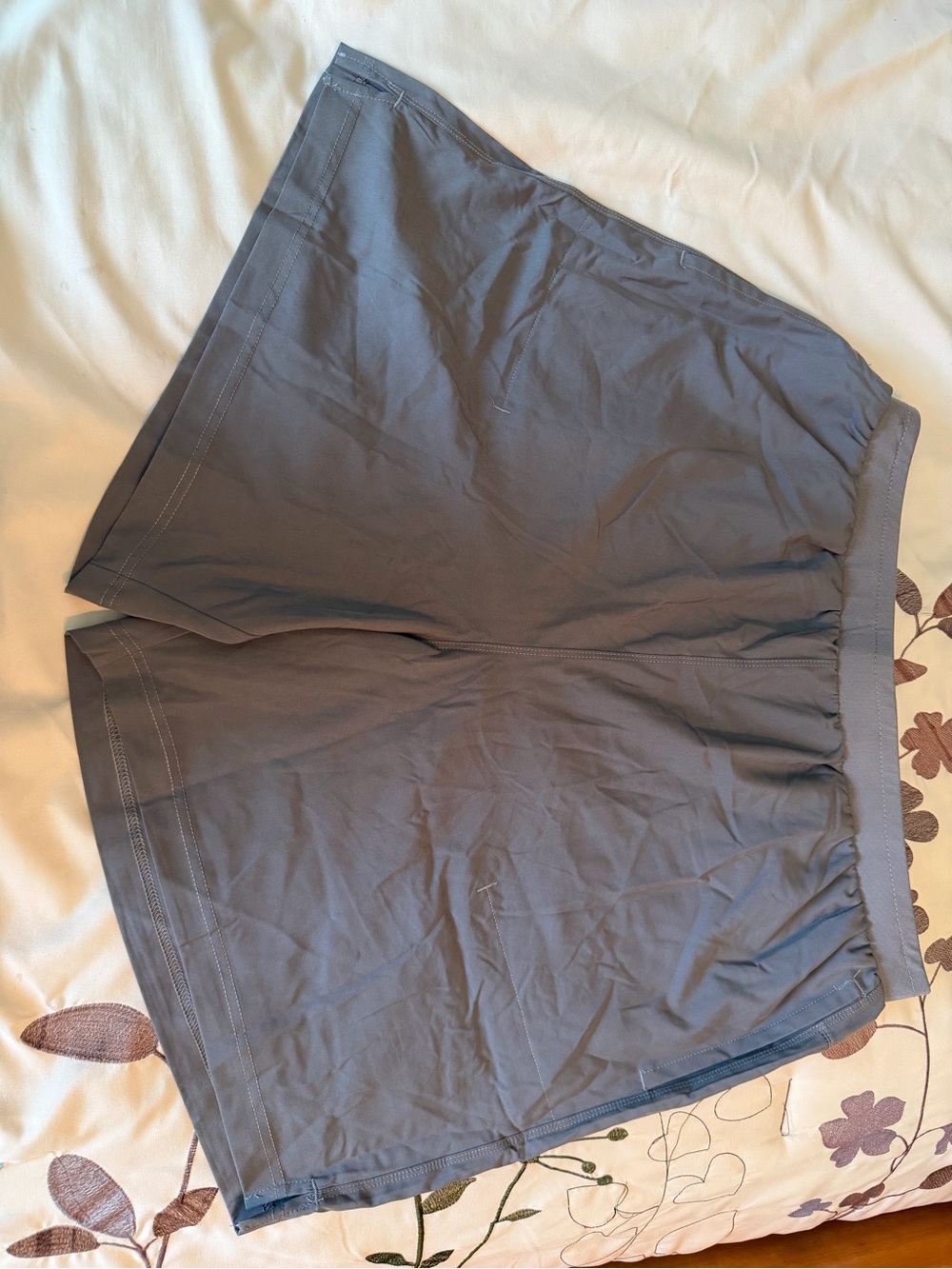 JumpStart NWT Men's Lightweight Athletic Workout Shorts Grey 2XL